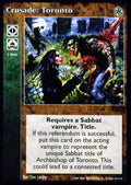 Crusade: Toronto [Third set] - VTES CCG