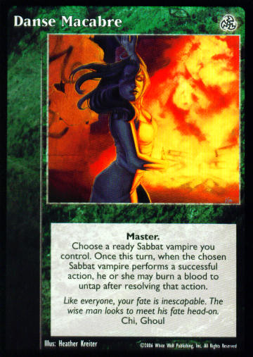 Danse Macabre [Third set] - VTES CCG