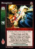 Decapitate [Third set] - VTES CCG