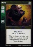 Deny [Third set] - VTES CCG