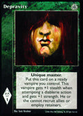 Depravity [Third set] - VTES CCG