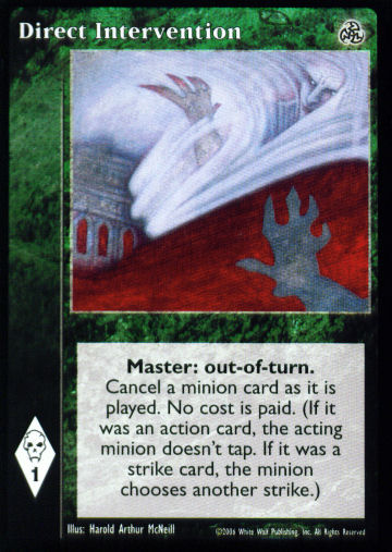 Direct Intervention [Third set] - VTES CCG