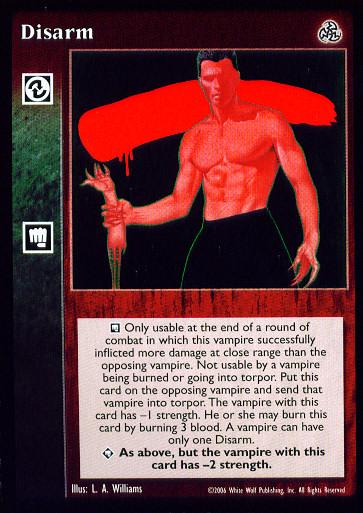 Disarm [Third set] - VTES CCG