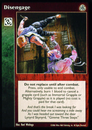 Disengage [Third set] - VTES CCG