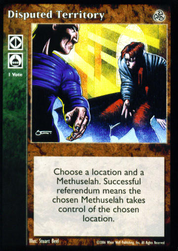 Disputed Territory [Third set] - VTES CCG
