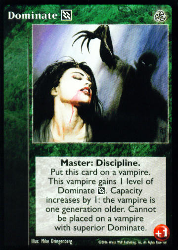 Dominate [Third set] - VTES CCG