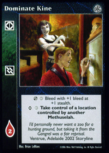 Dominate Kine [Third set] - VTES CCG