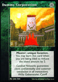 Dummy Corporation [Third set] - VTES CCG