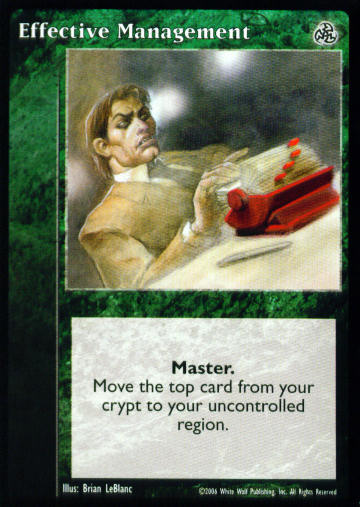 Effective Management [Third set] - VTES CCG