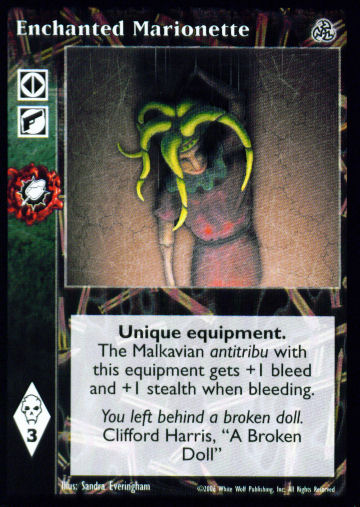 Enchanted Marionette [Third set] - VTES CCG