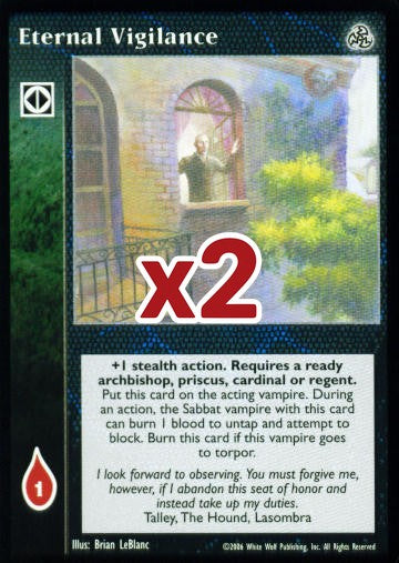 Eternal Vigilance [Third set] - VTES CCG