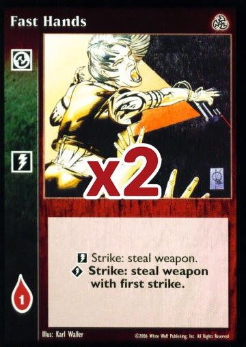 Fast Hands [Third set] - VTES CCG