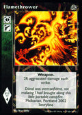 Flamethrower [Third set] - VTES CCG