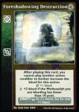 Foreshadowing Destruction [Third set] - VTES CCG