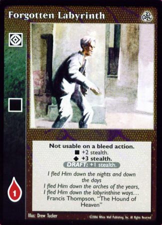 Forgotten Labyrinth [Third set] - VTES CCG
