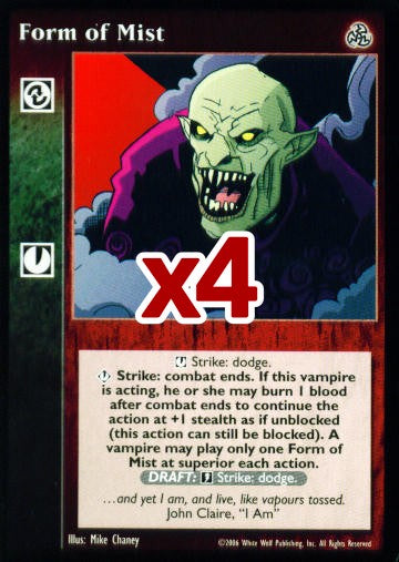 Form of Mist [Third set] - VTES CCG