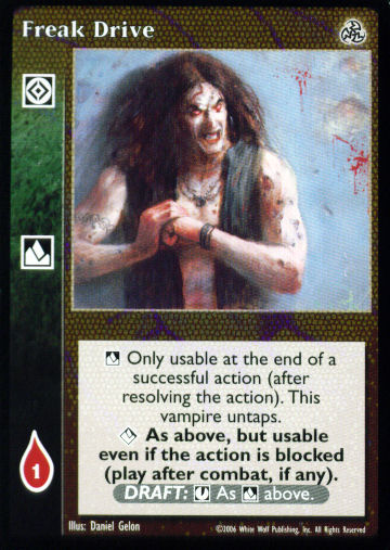 Freak Drive [Third set] - VTES CCG