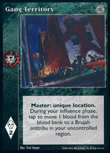Gang Territory [Third set] - VTES CCG