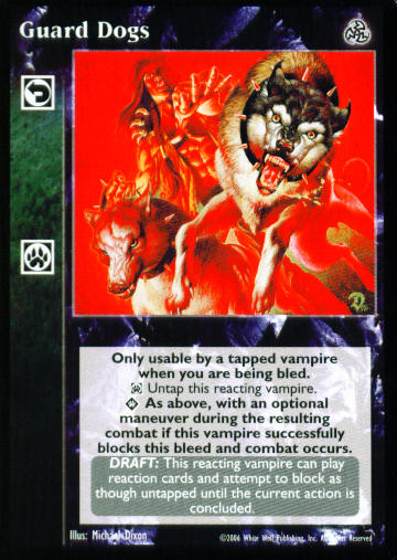 Guard Dogs [Third set] - VTES CCG