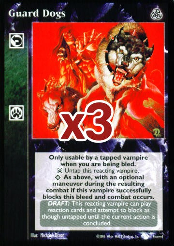 Guard Dogs [Third set] - VTES CCG