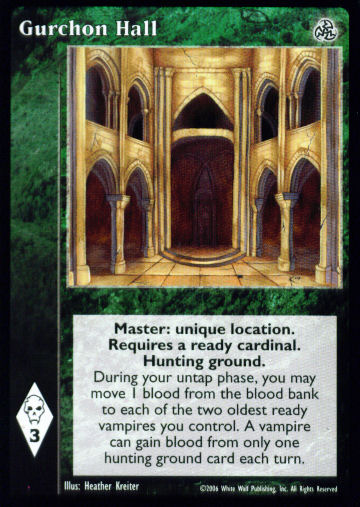 Gurchon Hall [Third set] - VTES CCG