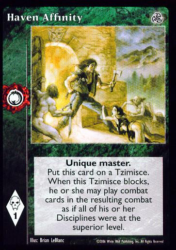 Haven Affinity [Third set] - VTES CCG