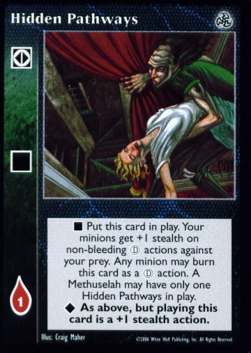 Hidden Pathways [Third set] - VTES CCG