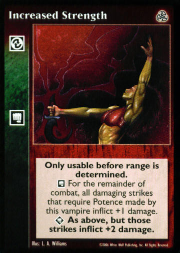 Increased Strength [Third set] - VTES CCG