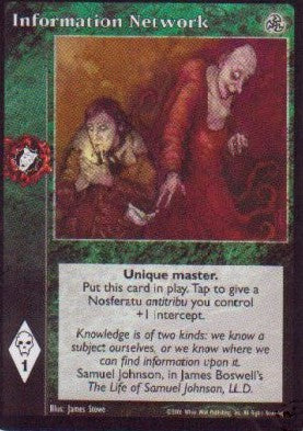 Information Network [Third set] - VTES CCG