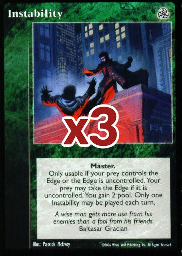 Instability [Third set] - VTES CCG