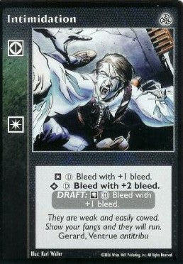 Intimidation [Third set] - VTES CCG