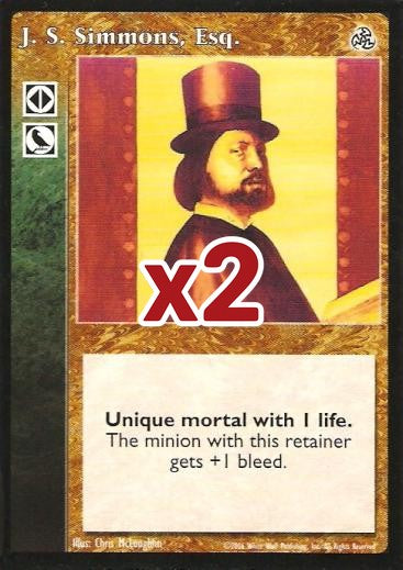J. S. Simmons, Esq. [Third set] - VTES CCG