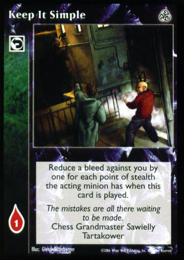 Keep it Simple [Third set] - VTES CCG
