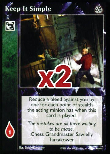 Keep it Simple [Third set] - VTES CCG