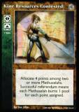 Kine Resources Contested [Third set] - VTES CCG