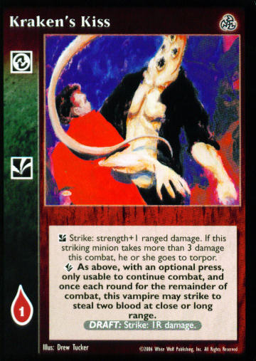 Kraken's Kiss [Third set] - VTES CCG