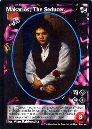 Makarios, The Seducer [AH set] - VTES CCG