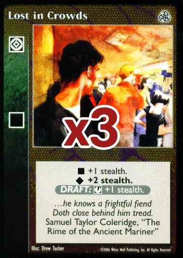 Lost in Crowds [Third set] - VTES CCG