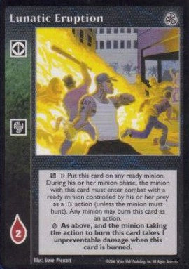 Lunatic Eruption [Third set] - VTES CCG