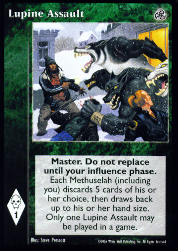 Lupine Assault [Third set] - VTES CCG