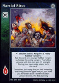 Martial Ritus [Third set] - VTES CCG