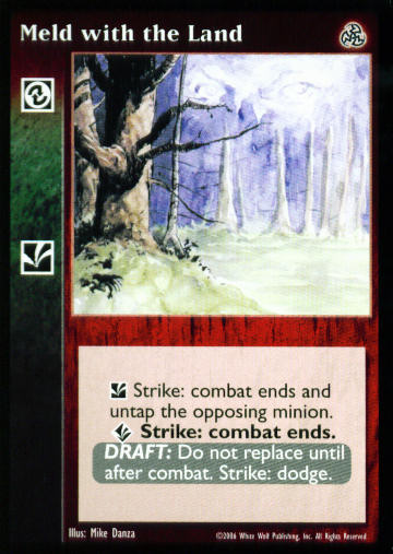 Meld with the Land [Third set] - VTES CCG