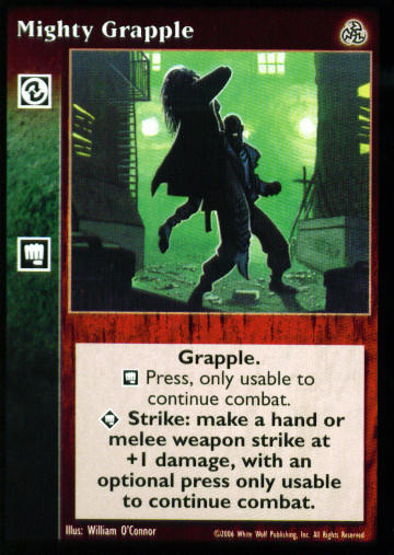 Mighty Grapple [Third set] - VTES CCG