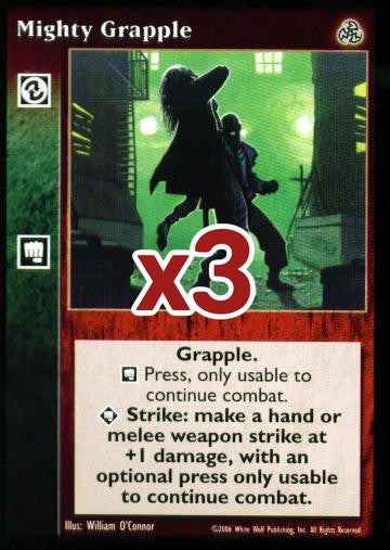 Mighty Grapple [Third set] - VTES CCG