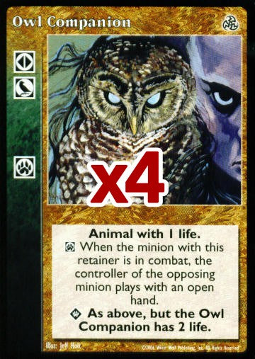 Owl Companion [Third set] - VTES CCG
