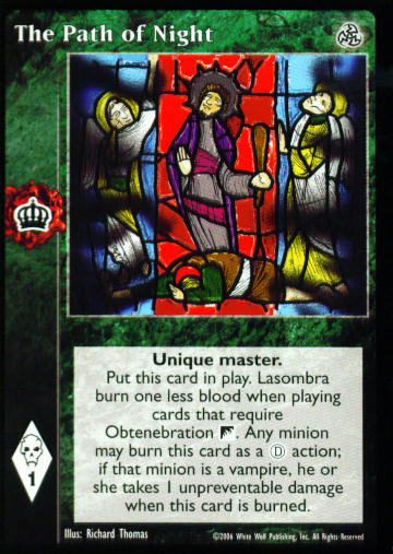 The Path of Night [Third set] - VTES CCG
