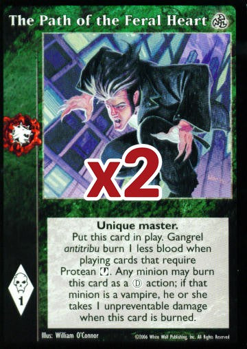 The Path of the Feral Heart [Third set] - VTES CCG