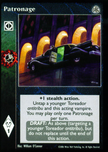 Patronage [Third set] - VTES CCG