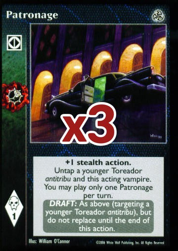 Patronage [Third set] - VTES CCG