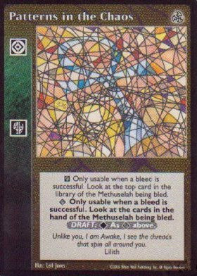 Patterns in the Chaos [Third set] - VTES CCG